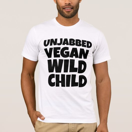 T-SHIRTS POUR ENFANTS SAUVAGES NON VACCINÉS (Devant)