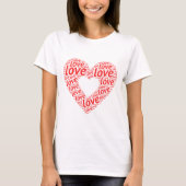 T-shirts pour femmes d'amour (Devant)
