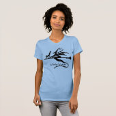 T-SHIRTS POUR FEMMES - FUNNY - WUMAN HALLOWEEN (Devant entier)