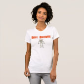 T-shirts pour femmes jersey fin T-shirt/skeletons (Devant entier)
