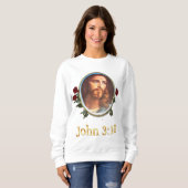 T-shirts pour femmes John 3:16 (Devant entier)