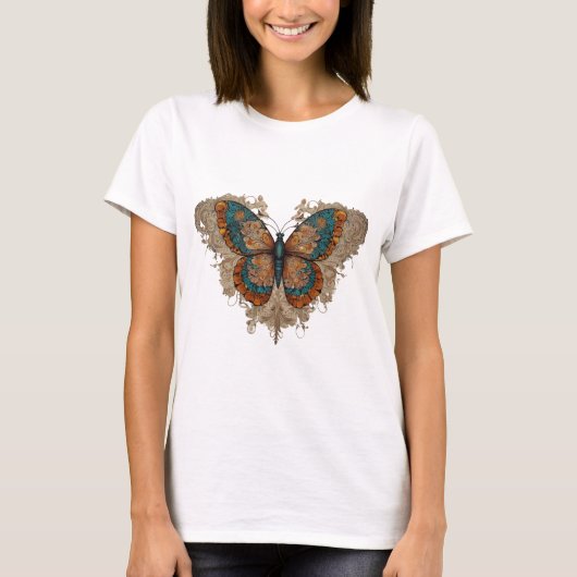 T-shirts pour femmes papillons| (Devant)