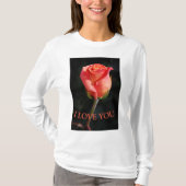 T-shirts pour femmes roses (Devant)