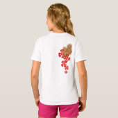 T-shirts pour fille Luau ananas (Dos entier)