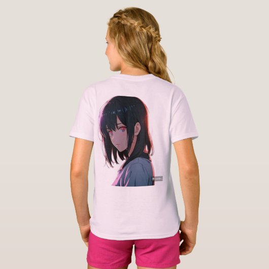 T-shirts pour filles (Dos entier)