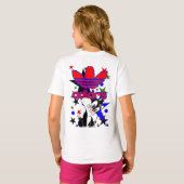 T-shirts pour filles (Dos entier)
