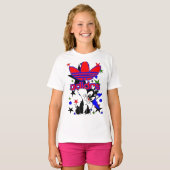 T-shirts pour filles (Devant entier)
