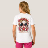 T-shirts pour filles (Dos entier)