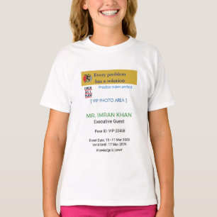 T-shirts pour filles   Anniversaire   Personnalisé