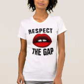 T-shirts pour filles aux dents piégées, Repsect th (Devant)