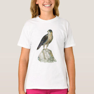 T-shirts pour filles Faucon pèlerin