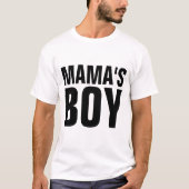 T-shirts POUR GARÇON DE MAMA (Devant)