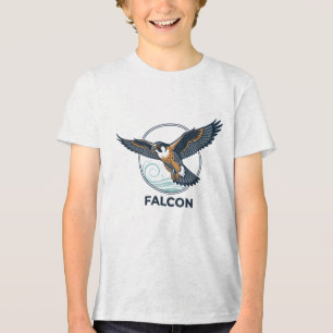 T-shirts pour garçons Faucon pèlerin