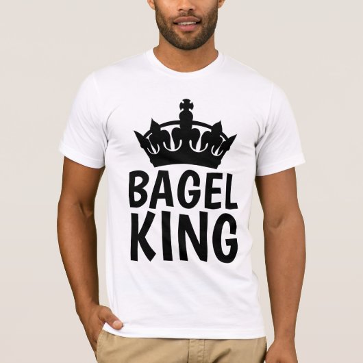T-shirts pour hommes BAGEL KING (Devant)