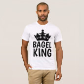 T-shirts pour hommes BAGEL KING (Devant entier)