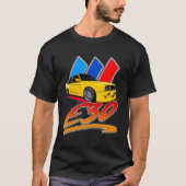 t-shirts pour hommes bmw e30 (Devant)