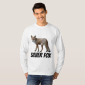 T-SHIRTS POUR HOMMES DE FOX D'ARGENT (Devant entier)