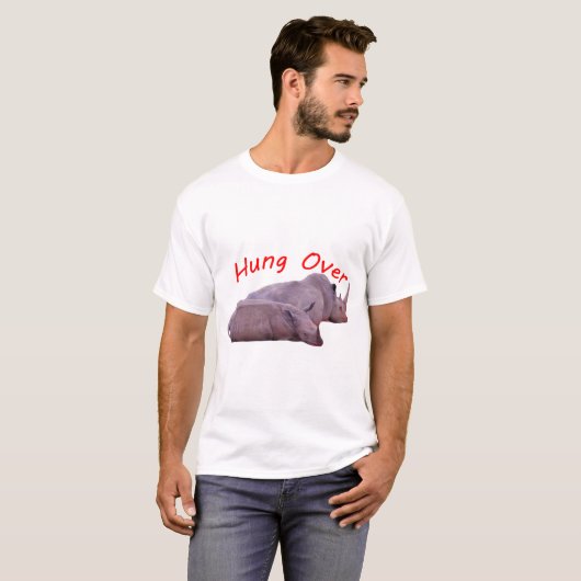 T-shirts pour hommes Hangover (Devant entier)