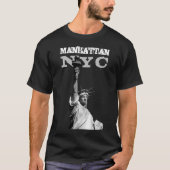T-shirts pour hommes Manhattan Liberty Statue New  (Devant)