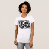 T-shirts pour la liberté religieuse (Devant entier)