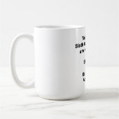 T-shirts pour la sixième grande extinction Mug (Gauche)