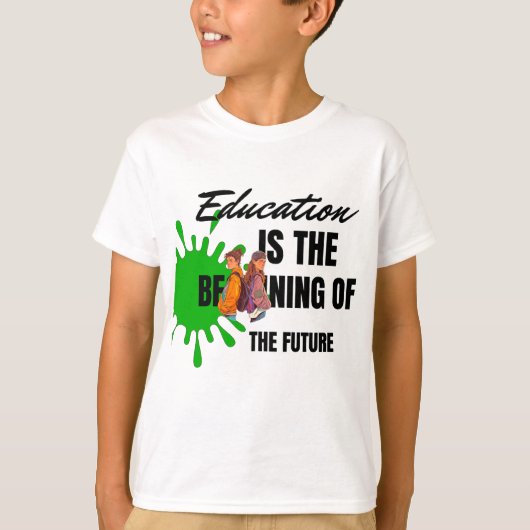 T-shirts pour l'éducation 2025 : Célébrer l'appren (Devant)