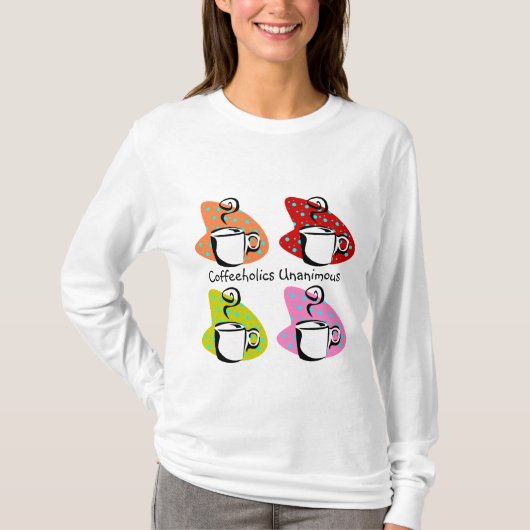 T-shirts pour les amateurs de café (Devant)