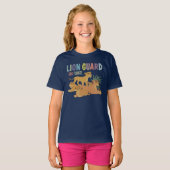 t-shirts pour les enfants de garde de lions, T-shi (Devant entier)