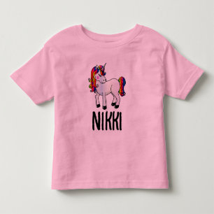 T-SHIRTS POUR LES TODDLERS DE NOM DE PLANCHE UNICO