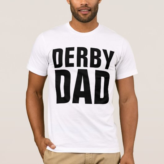 T-Shirts pour papa du DERBY (Devant)