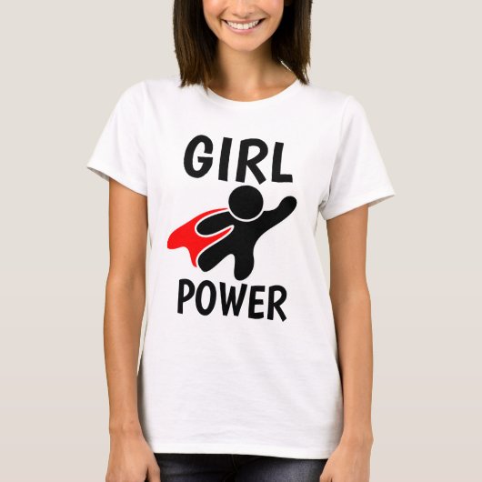T-shirts POUVOIR FILLE & débardeurs (Devant)