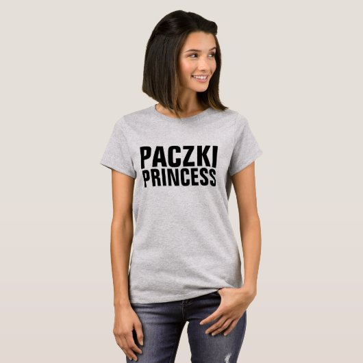 T-SHIRTS PRINCESS PACZKI (Devant entier)