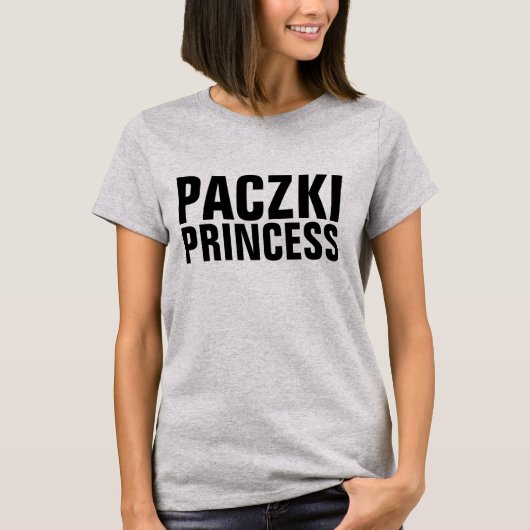 T-SHIRTS PRINCESS PACZKI (Devant)