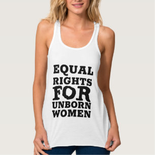 T-shirts PRO-LIFE, EQUAL RIGHTS UNBORN Womens