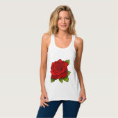 T-shirts RED ROSE (Devant entier)