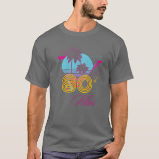 T-shirts rétro des années 80 drôles d'été vintage