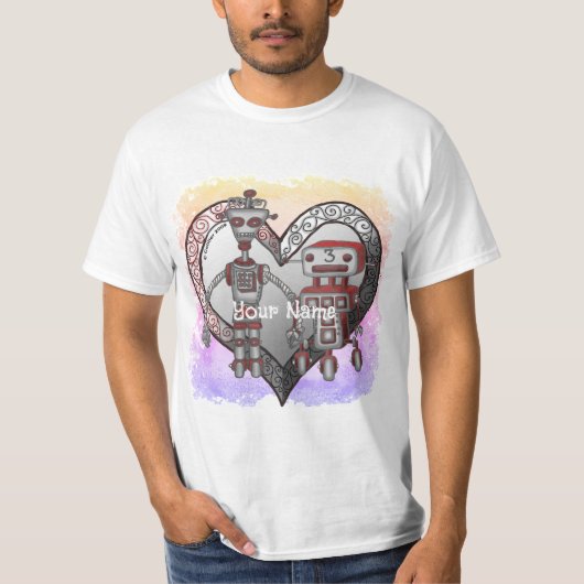 T-shirts Robot Love (Devant)