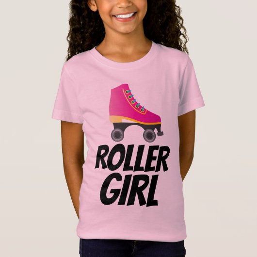 T-SHIRTS ROLLER GIRL ROLLER SKATING (Devant)