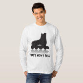 T-shirts ROLLERBLADER ROLLER BLADING Patinage (Devant entier)