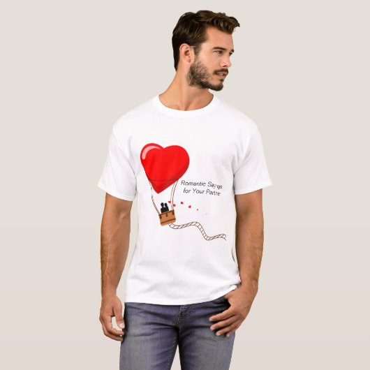 T-shirts romantiques (Devant entier)