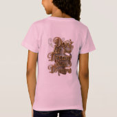 T-shirts roses (Dos)