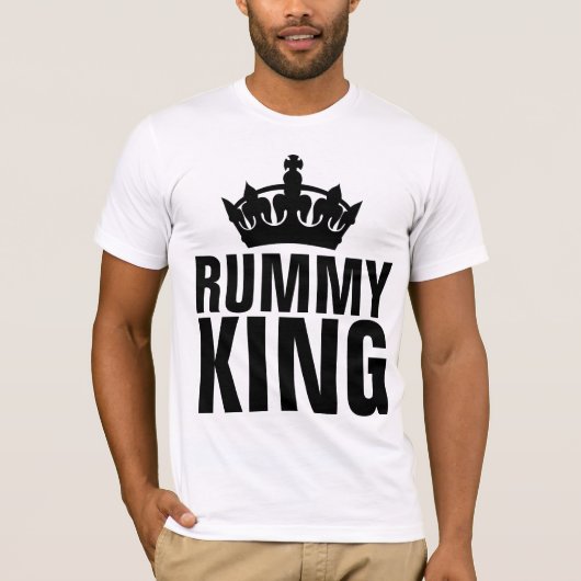 T-shirts RUMMY KING (Devant)