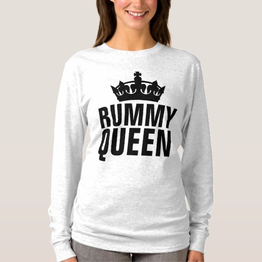 T-Shirts RUMMY QUEEN (Devant)