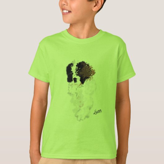 T-shirts : Saint Bernard Puppy (Devant)