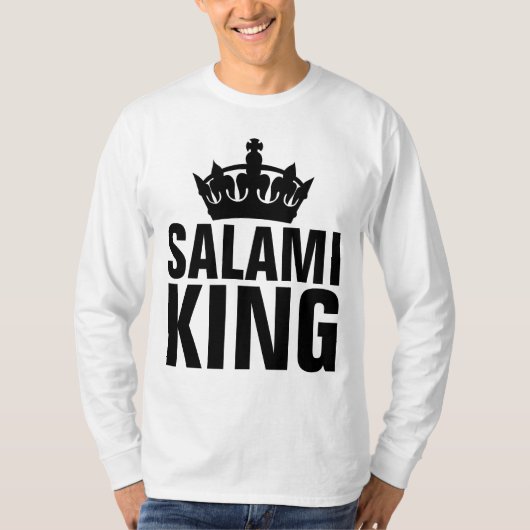 T-shirts SALAMI KING (Devant)