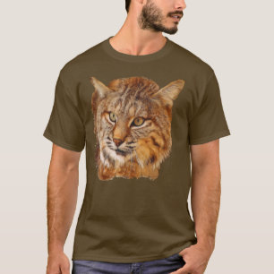 T-shirts sauvage de chat de chat sauvage