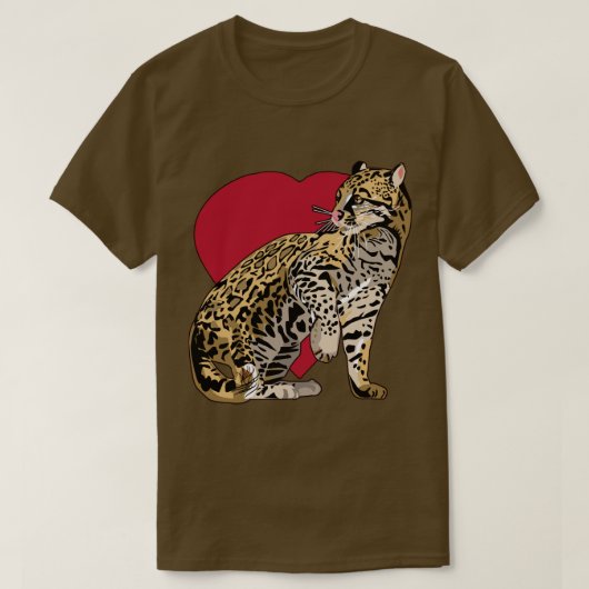 T-shirts sauvages de la vie de chat sauvage (Design devant)