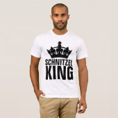 T-SHIRTS SCHNITZEL KING (Devant entier)
