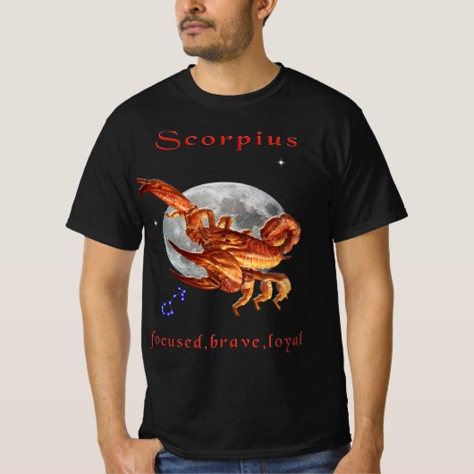 t-shirts scorpius (Devant)