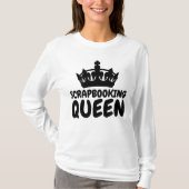 T-shirts SCRAPBOOKING QUEEN (Devant)